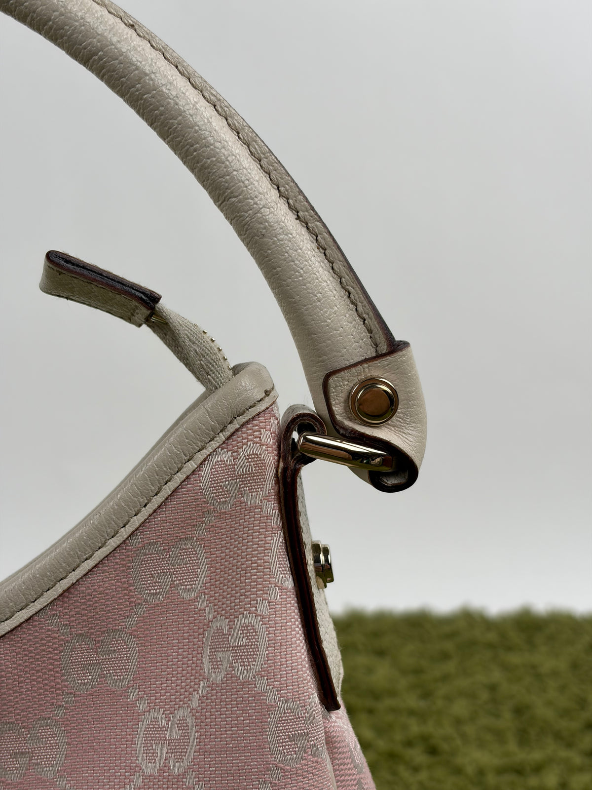 Borsa Gucci Abbey D-Ring Hobo Rosa