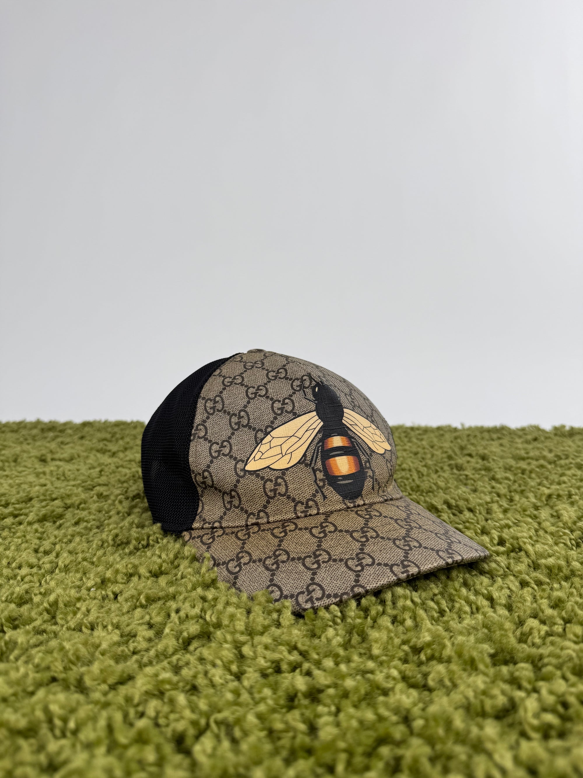 Cappello Gucci Monogram Ape Beige