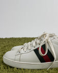 Gucci Ace Size 39 bianche verdi e rosse