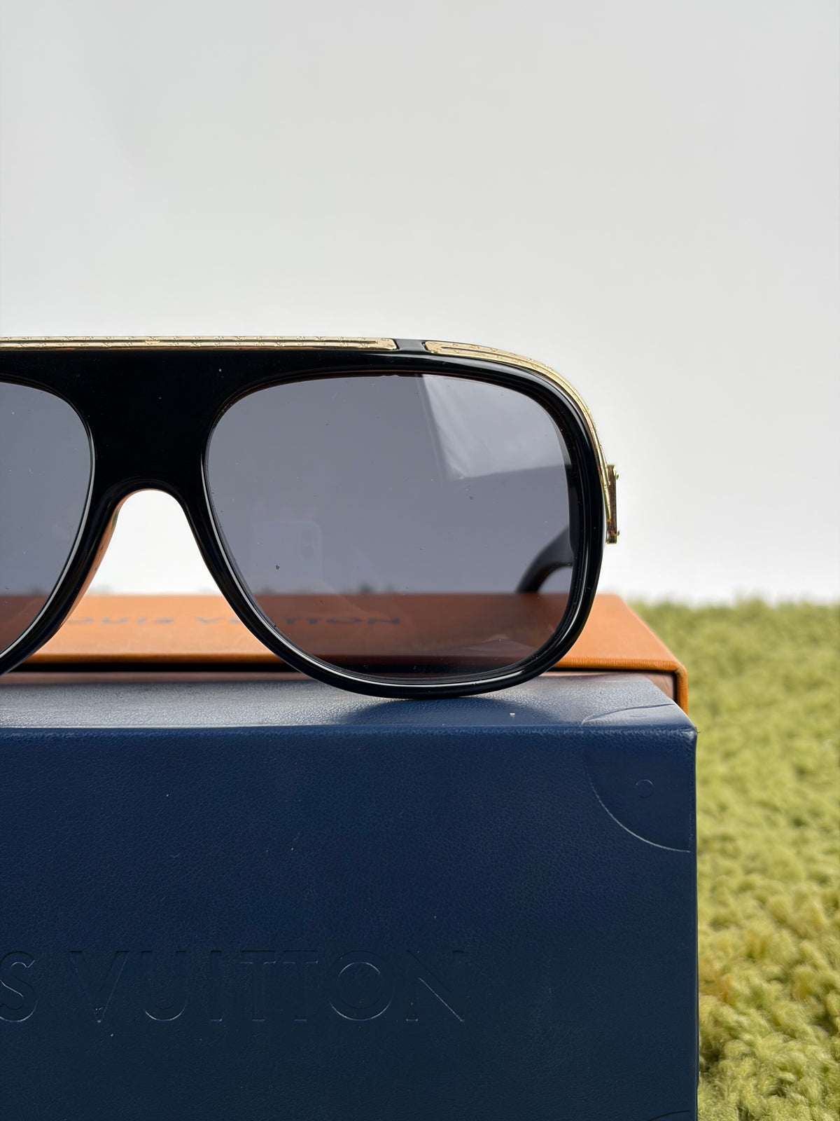 Occhiali da sole Louis Vuitton Millionaires Nero