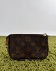 Mini Borsa Louis Vuitton Marrone