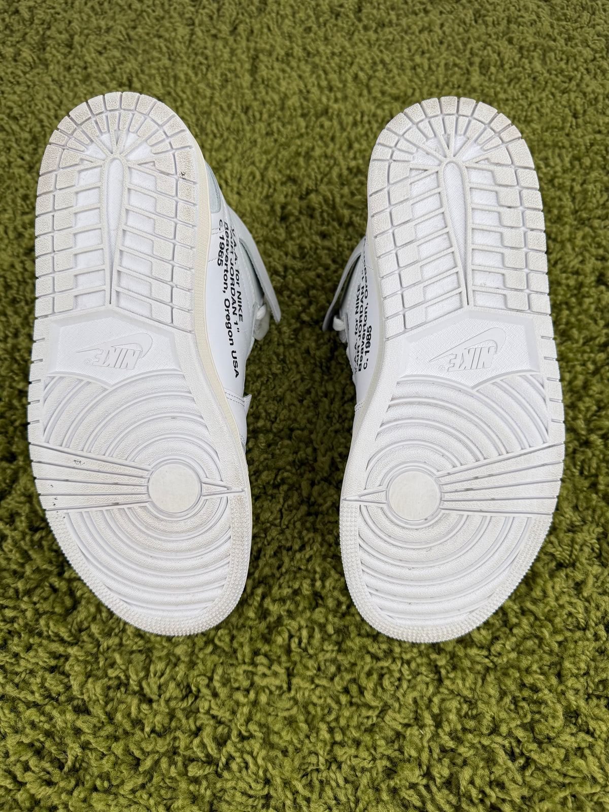 Jordan 1 High X Off-White Alaska Bianca 42