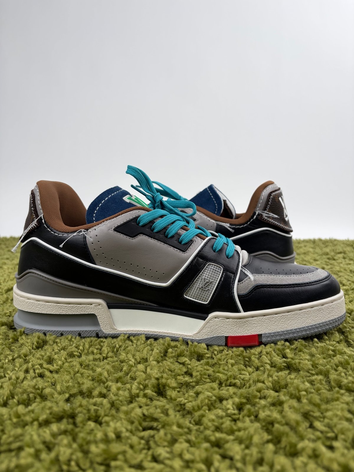 Louis Vuitton Trainer Nera Multicolor 8 - Second Hand Di Fiore