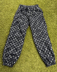 Pantalone Louis Vuitton Stencil Effect Monogram Nero 36