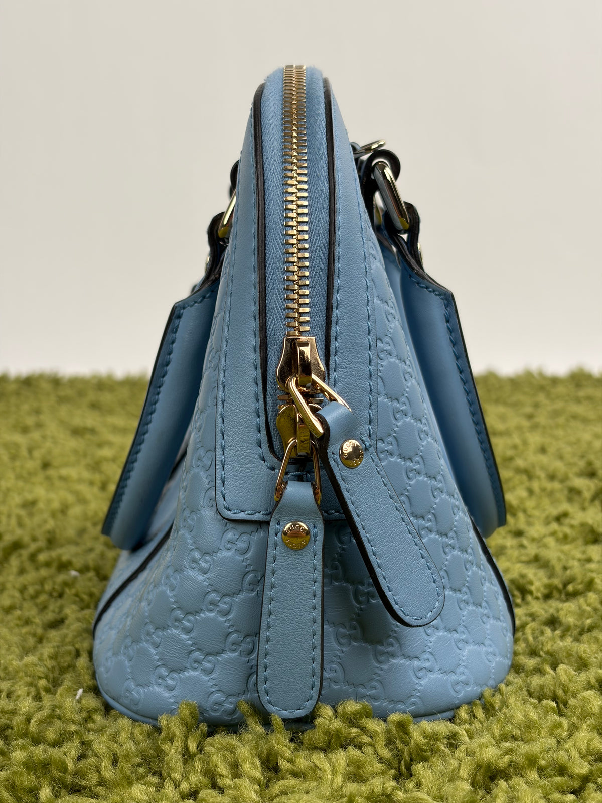 Borsa Dome Gucci Azzurra