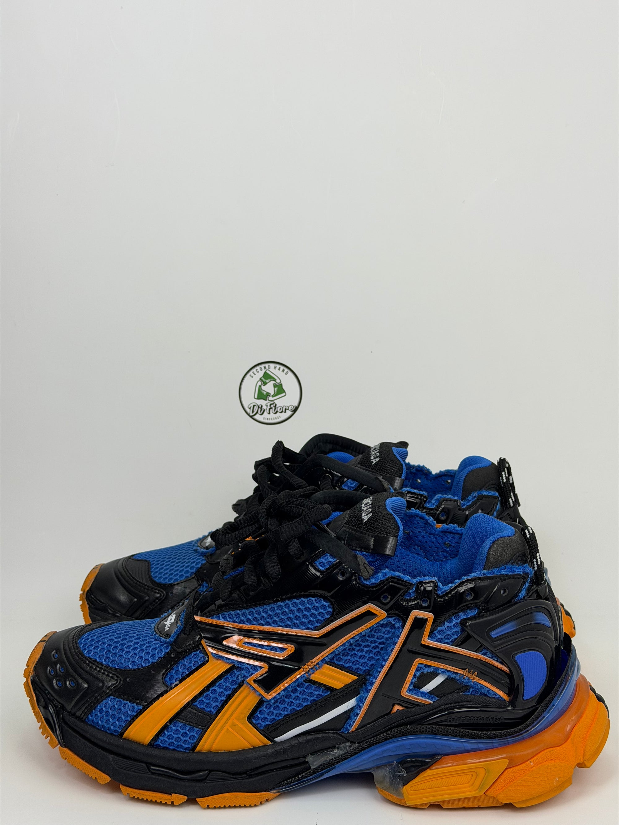 Balenciaga Runner Size 44 nera arancione e blu