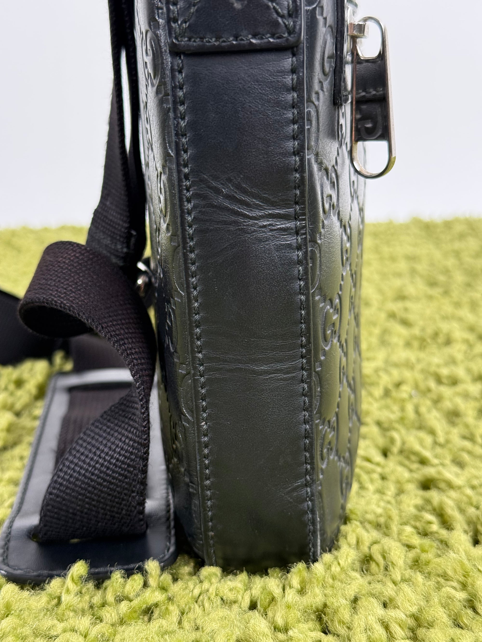 Borsello Gucci in Pelle Nera