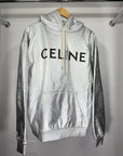 Felpa Celine Size M argento e nera