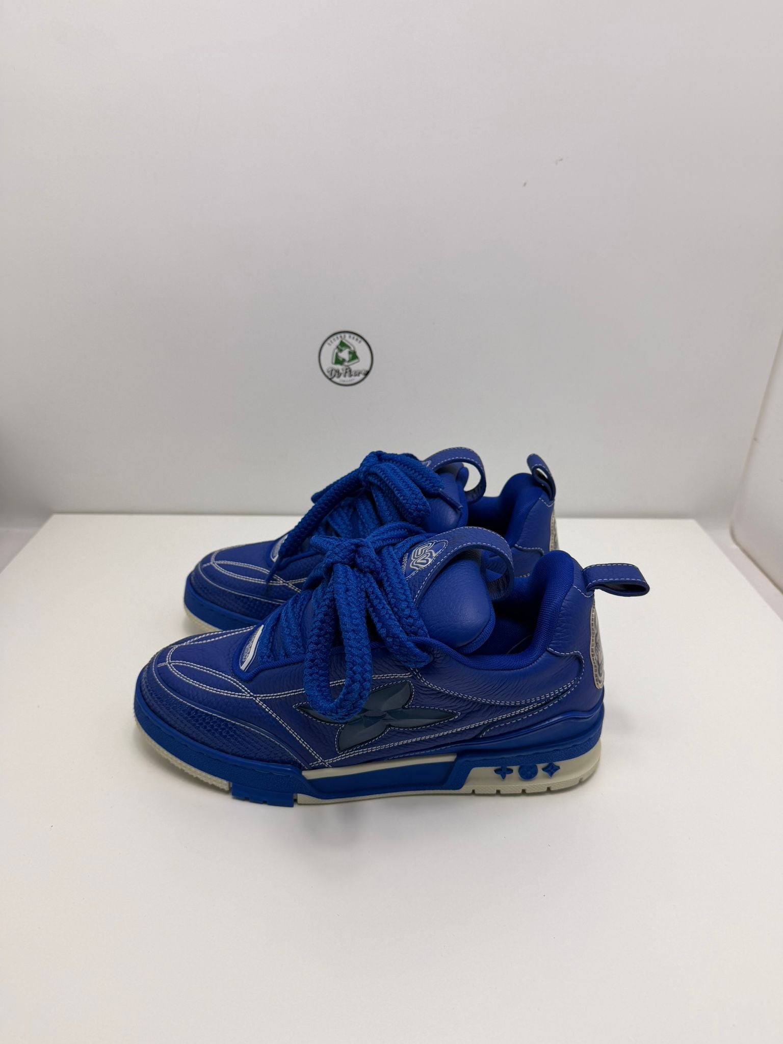 Louis Vuitton skate 6=40 veste 41 blu