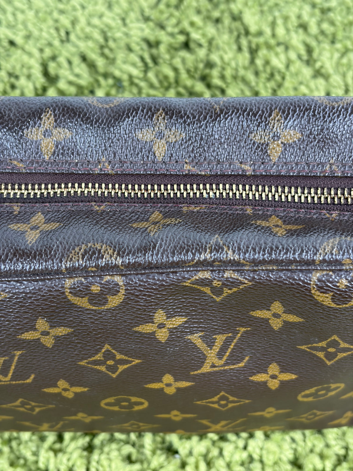 Beauty Case Louis Vuitton Marrone