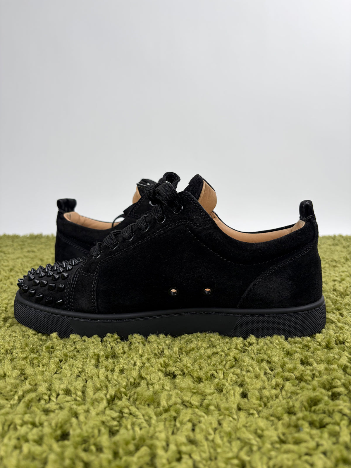 Christian Louboutin Spikes Low nera 40