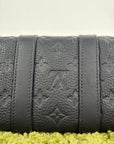 Borsa Keepall Bandoulière 25 Monogram Louis Vuitton Nero