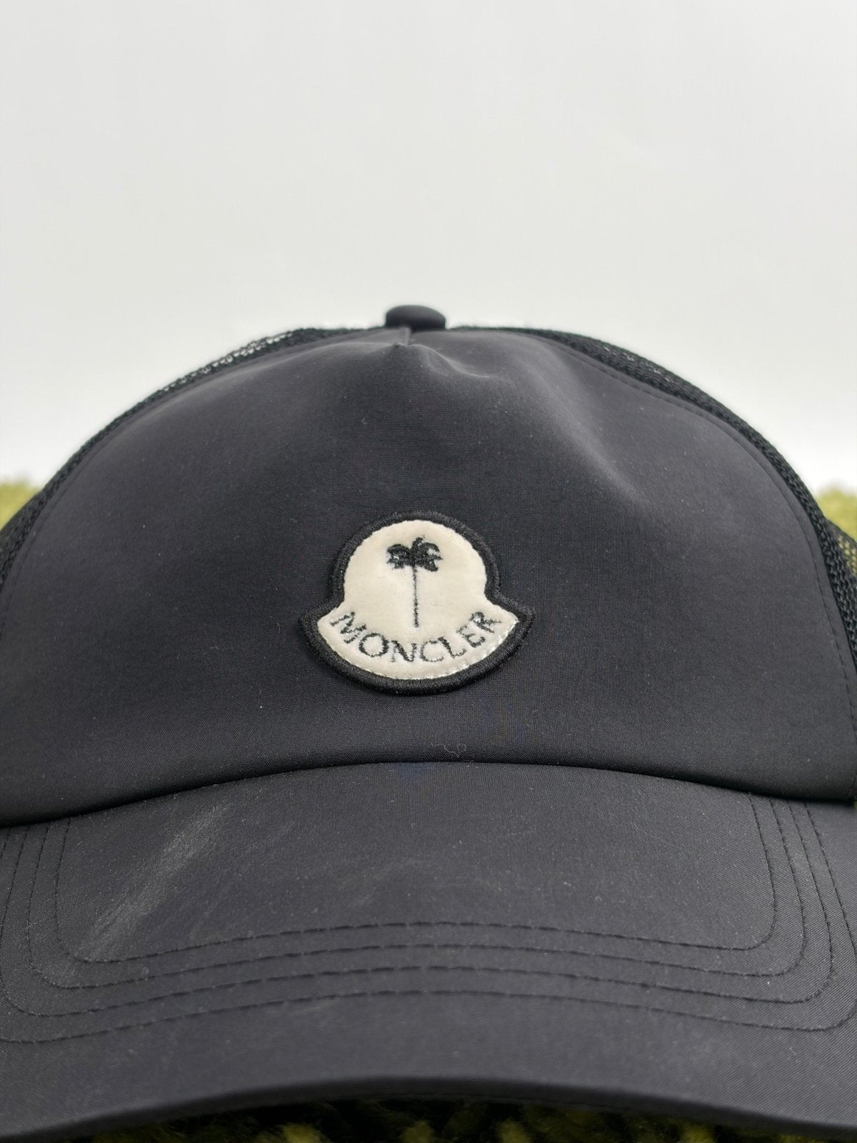 Cappello Moncler X Palm Angels Nero - Second Hand Di Fiore