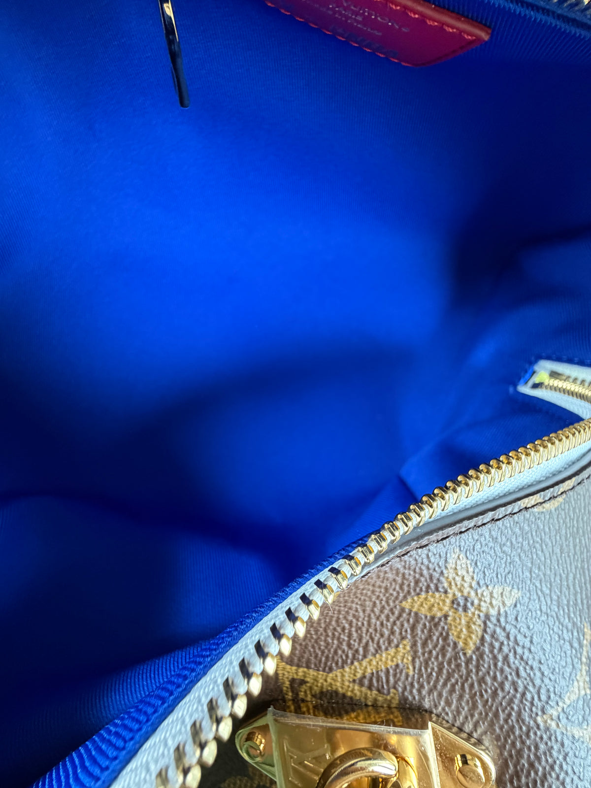 Beauty Case Louis Vuitton X NBA Marrone