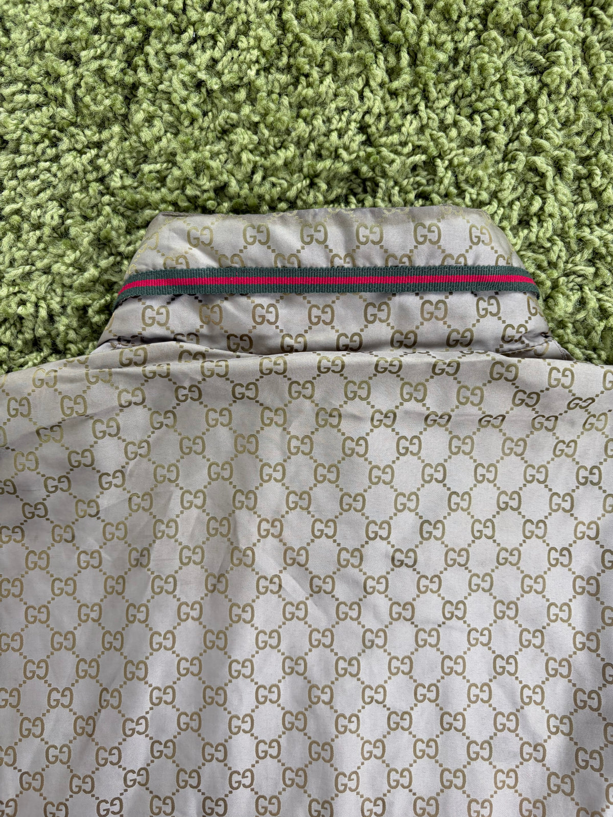 Bomber Gucci Monogram Beige