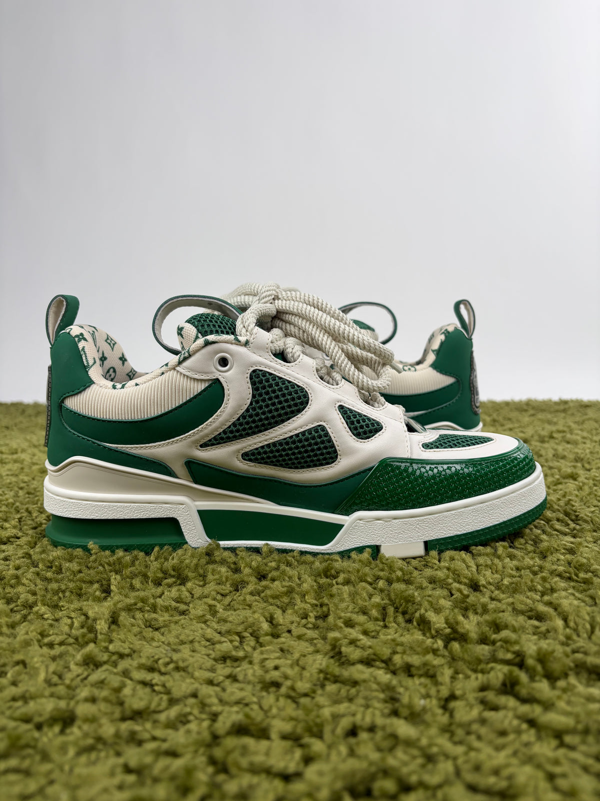 Louis Vuitton Skate Verde 7.5