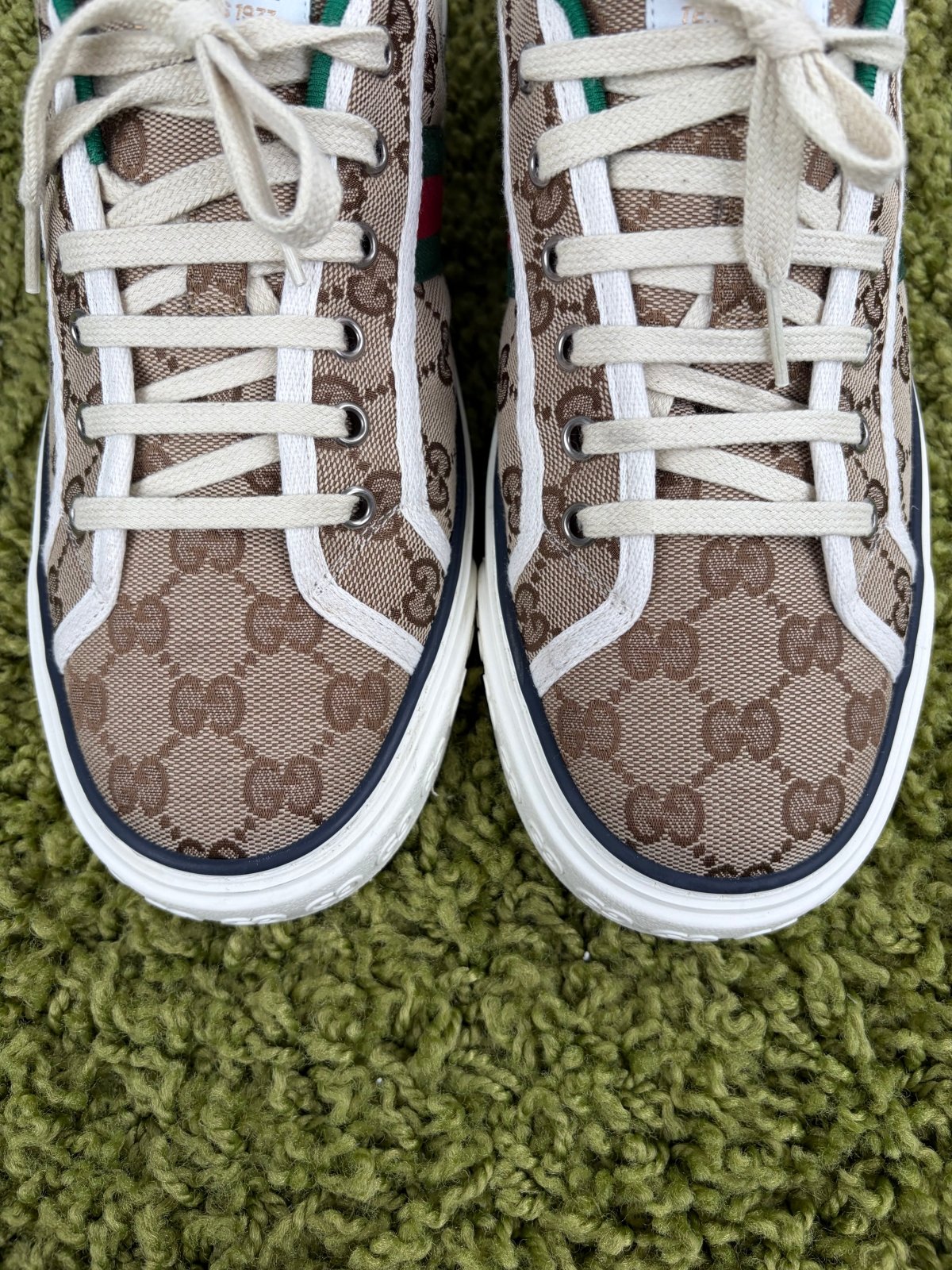 Gucci Tennis Beige Low 9+ - Second Hand Di Fiore