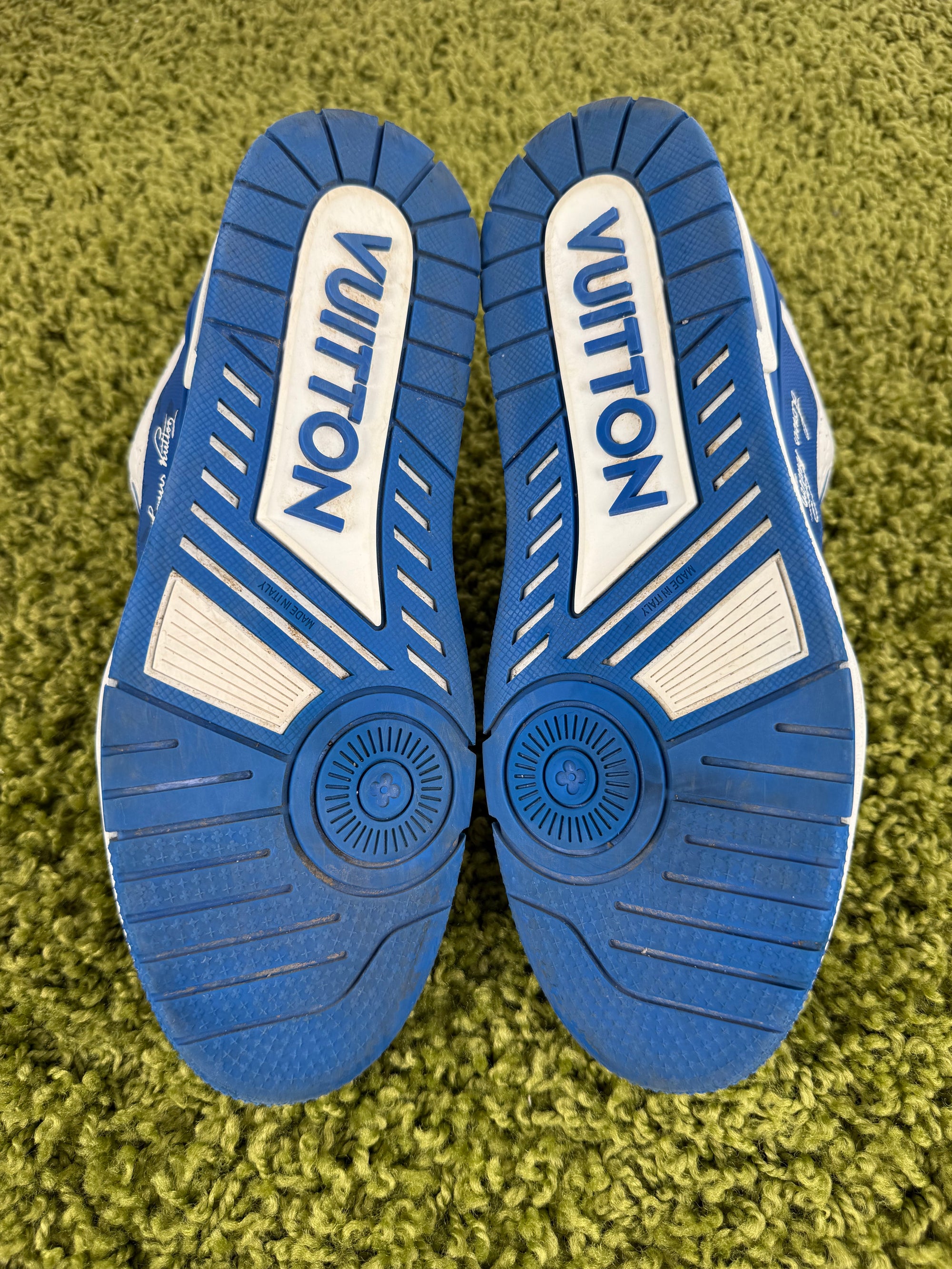 Louis Vuitton Trainer Blu 8