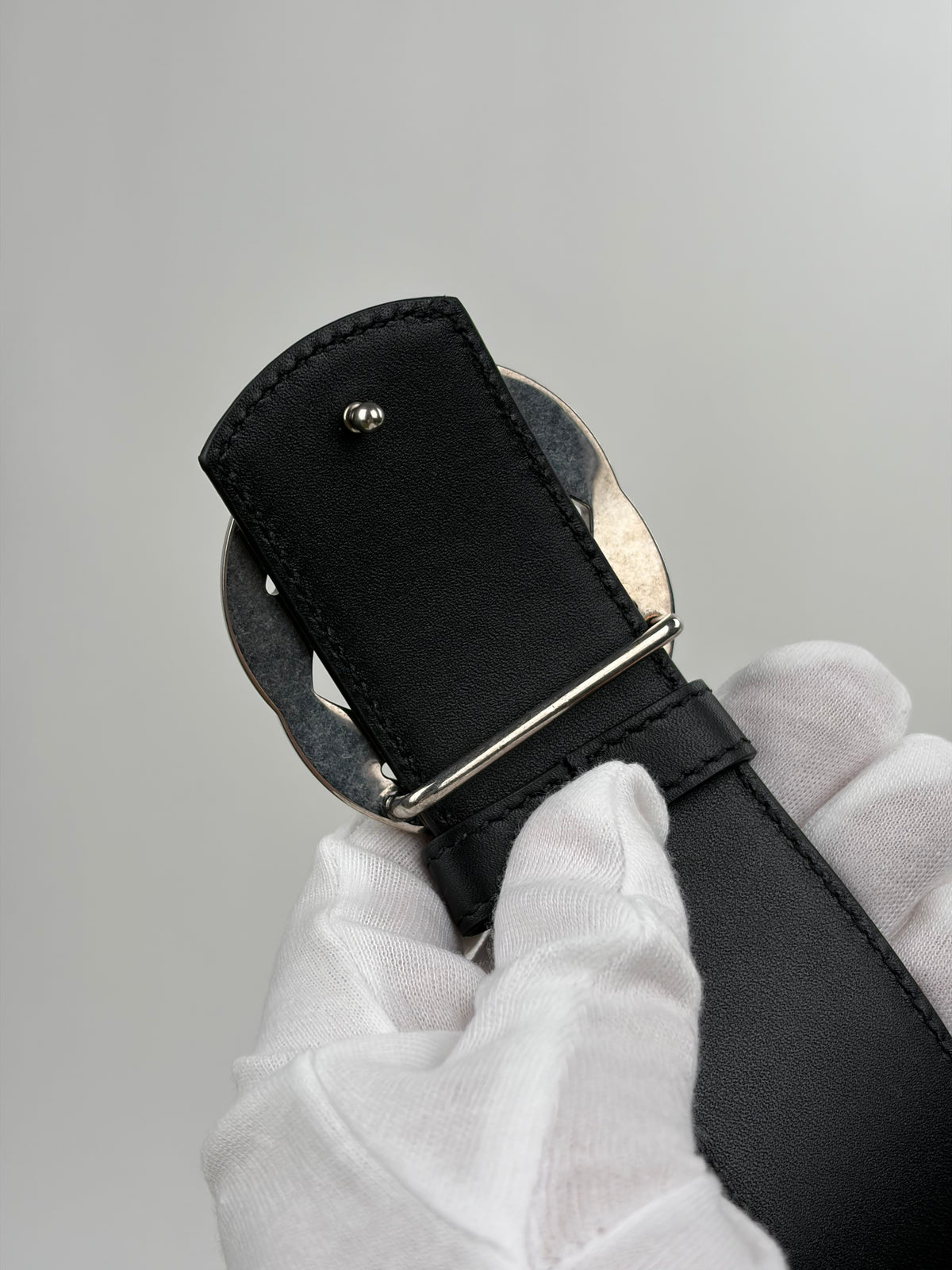 Cintura Gucci Nera 95/38 110cm