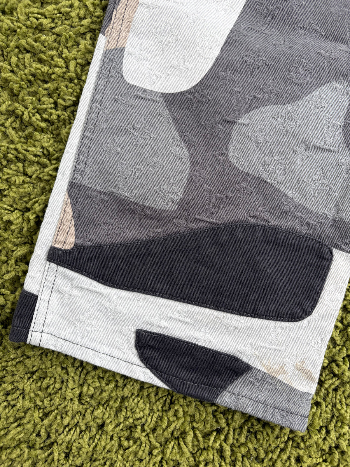 Jeans Louis Vuitton X KidSuper Patchwork Multicolor 34