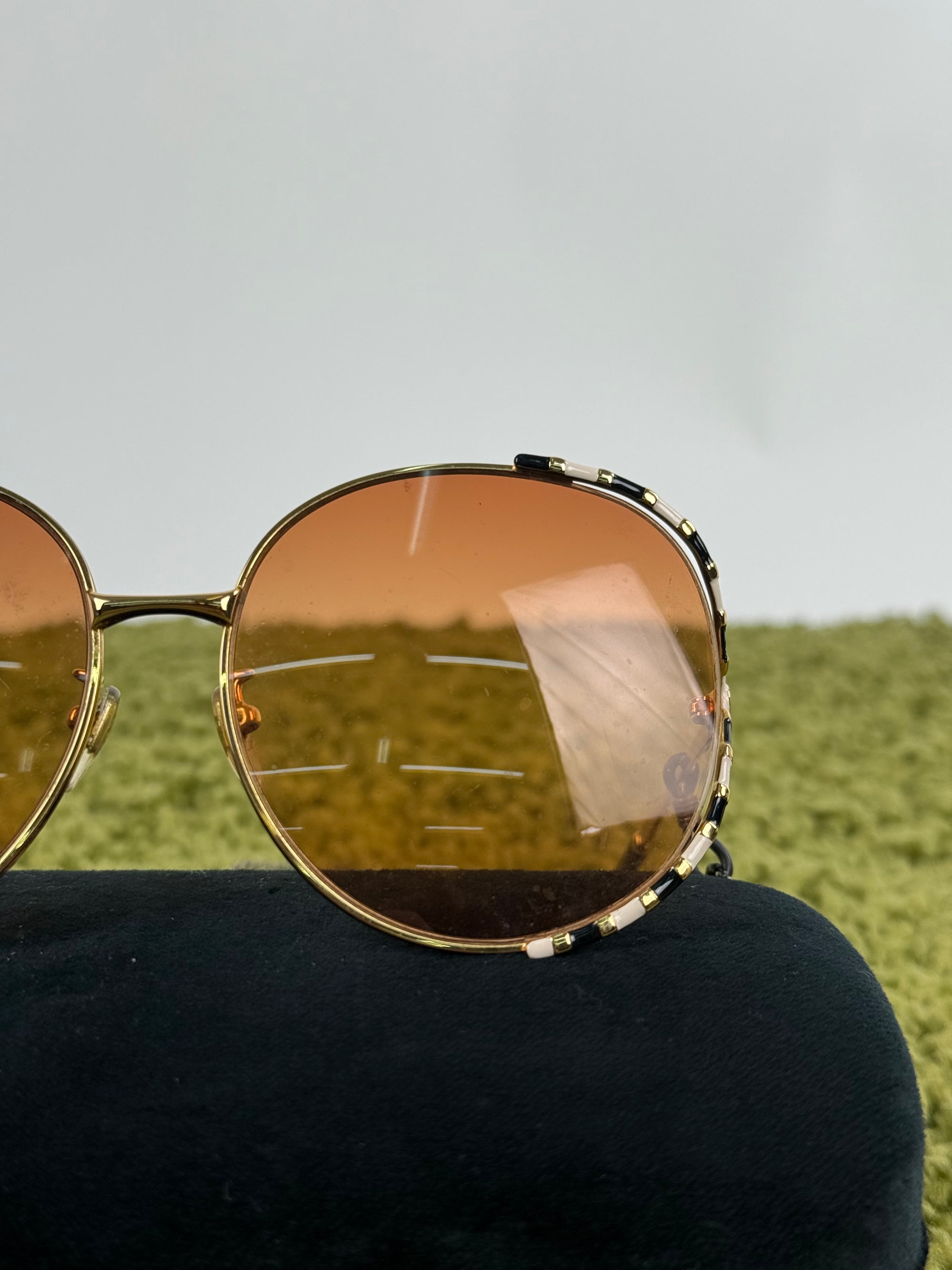 Occhiali Gucci con catenella rimovibile