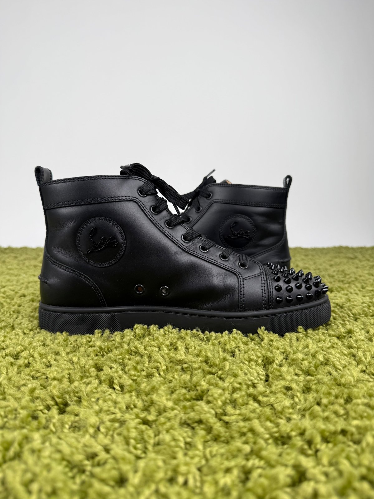Christian Louboutin High Spikes Nero 41 - Second Hand Di Fiore