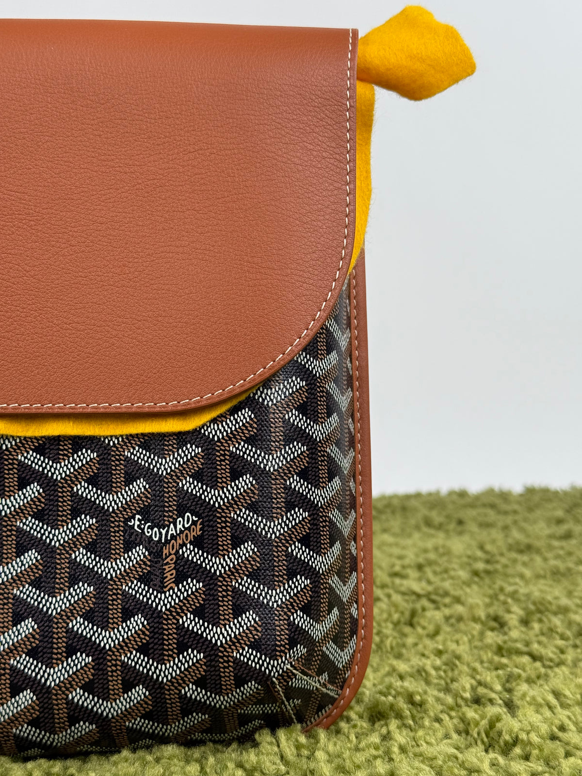 Goyard Borsa Coursier Messenger Marrone Nero