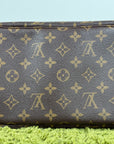 Borsa Neverfull Louis Vuitton MM Marrone