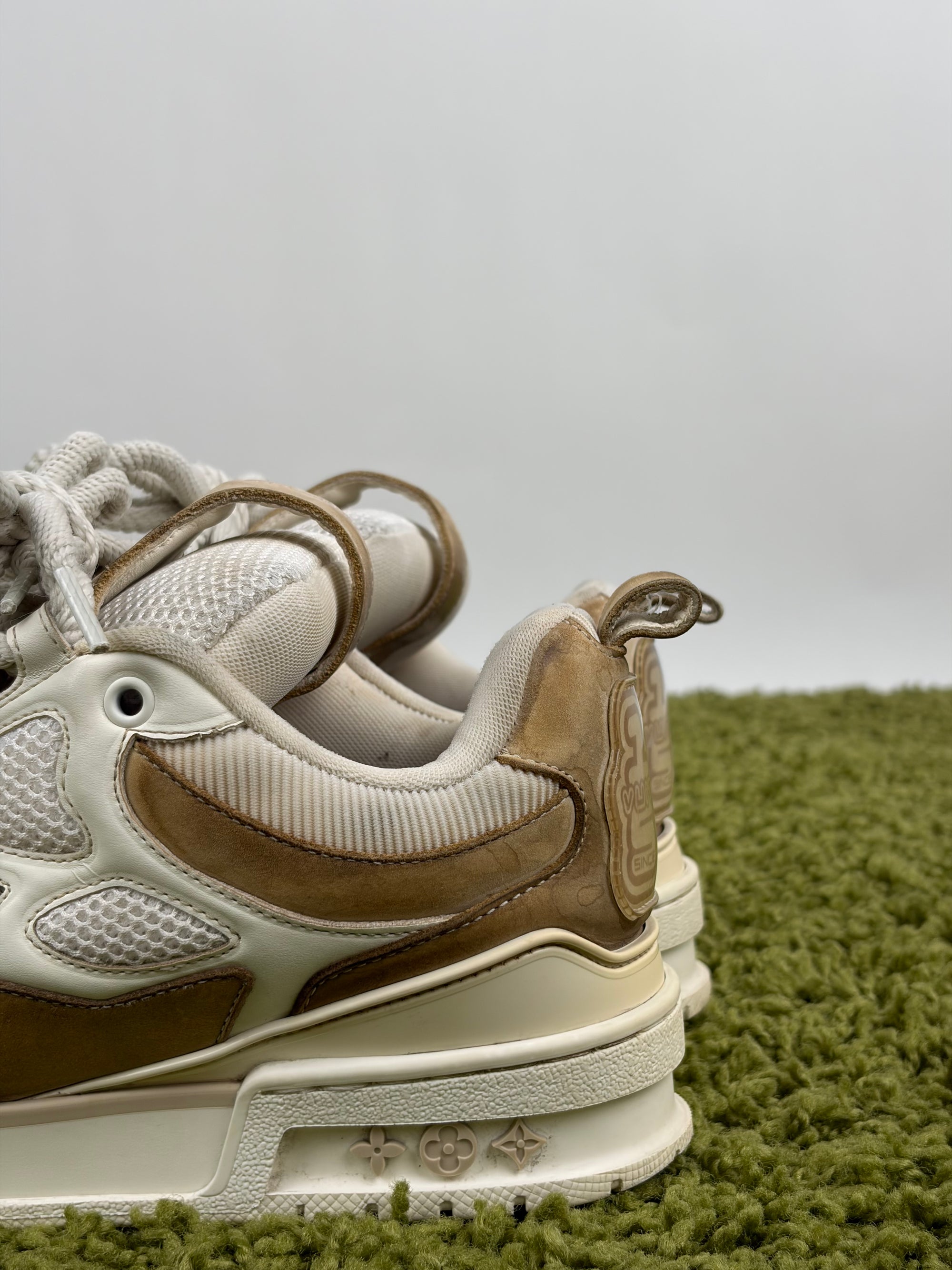 Louis Vuitton Skate Size 39 calza 40 beige e baicna