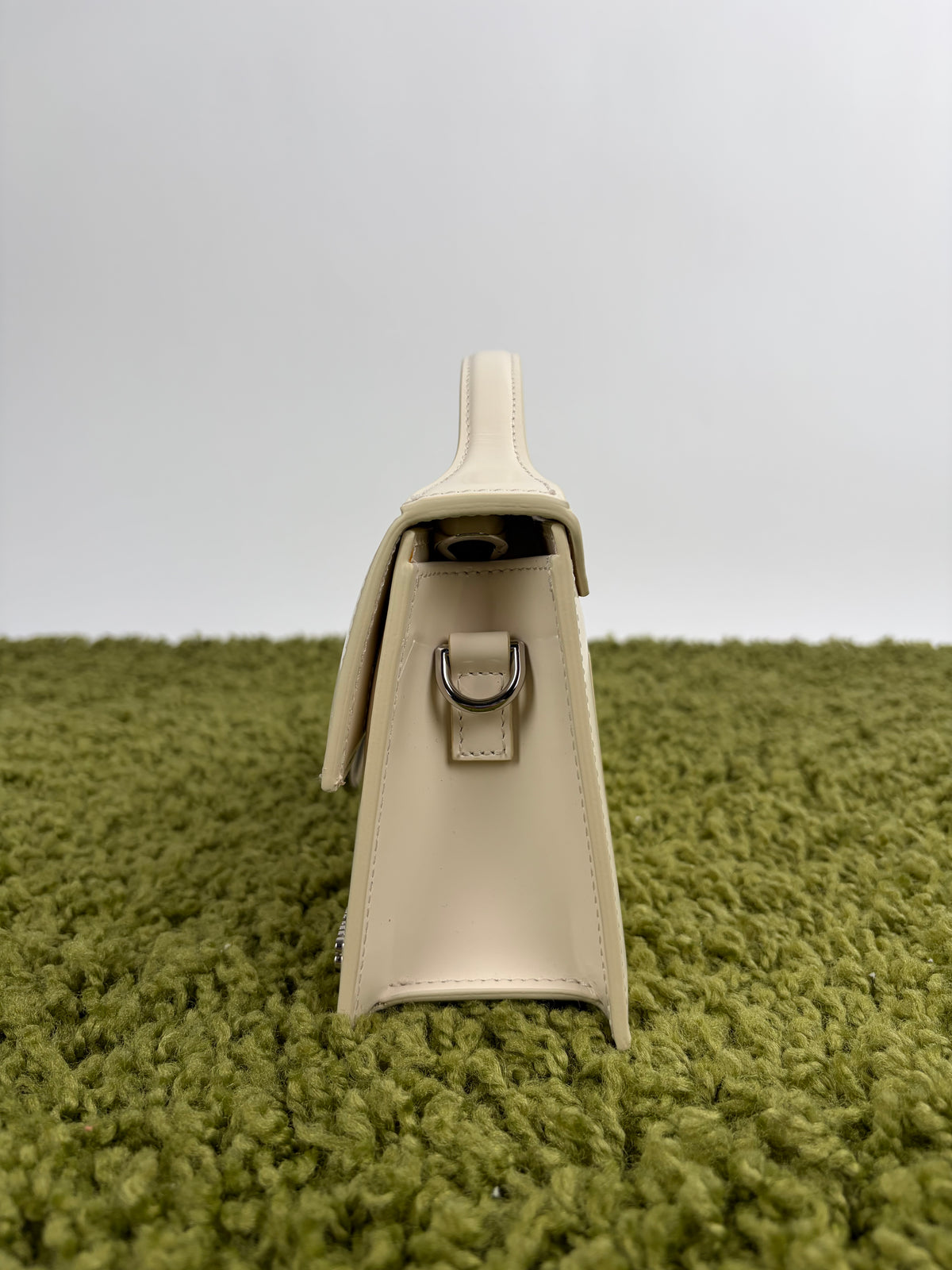 Borsa Jacquemus La Grande Bambino Avorio