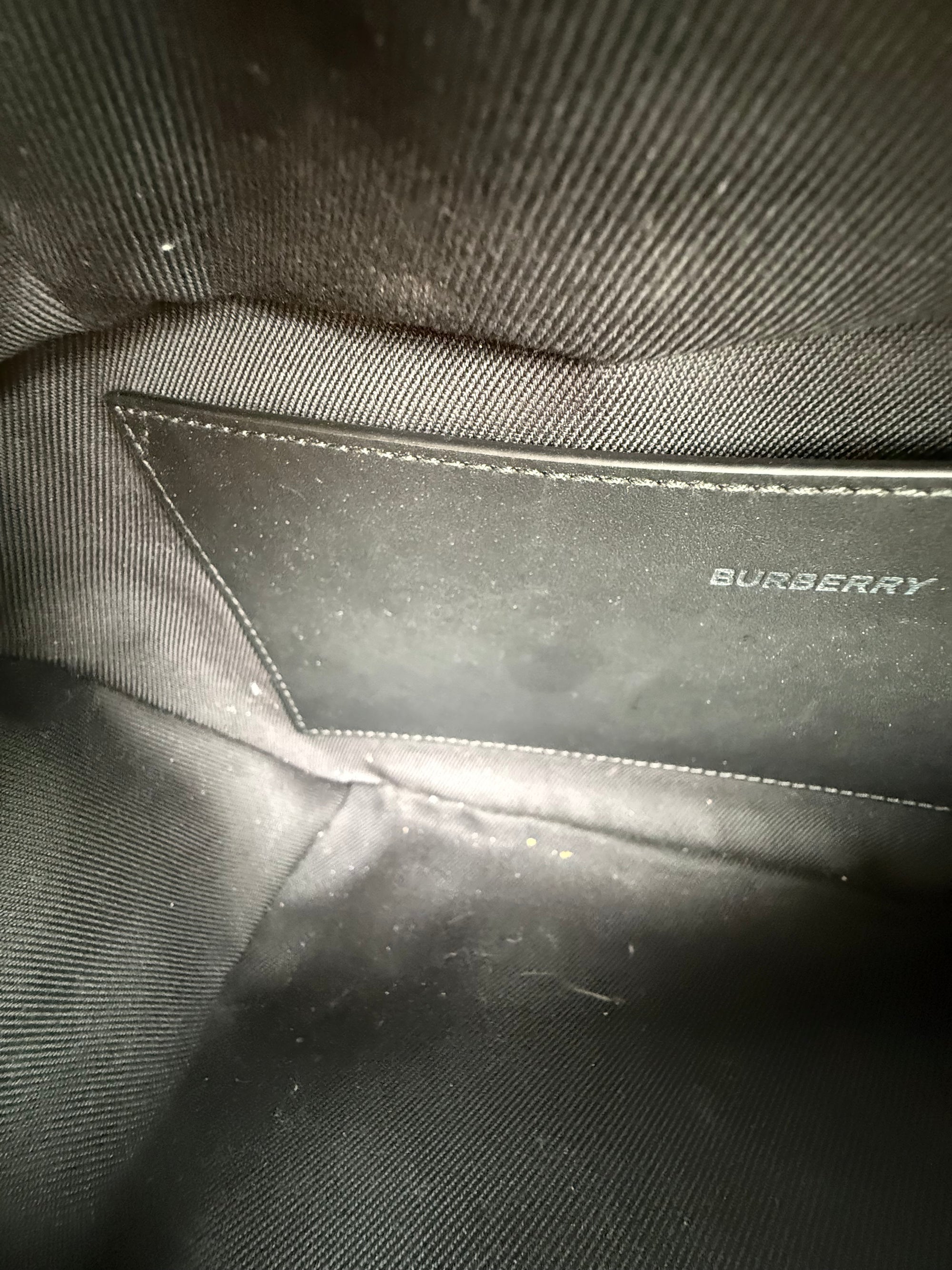 Marsupio Sonny Canvas Check Burberry Marrone