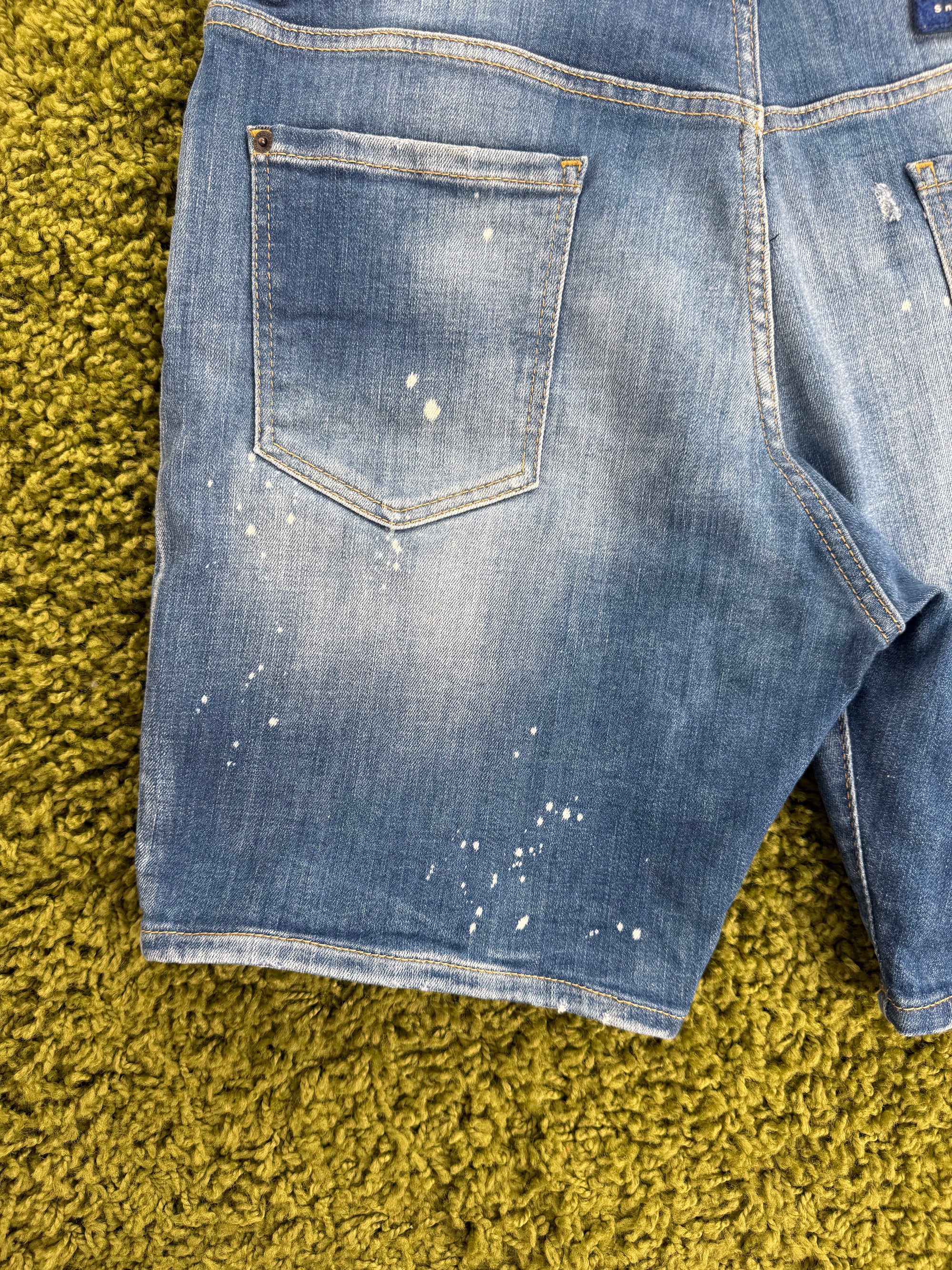 Pantaloncino Dsquared2 in denim 50