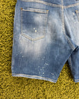 Pantaloncino Dsquared2 in denim 50