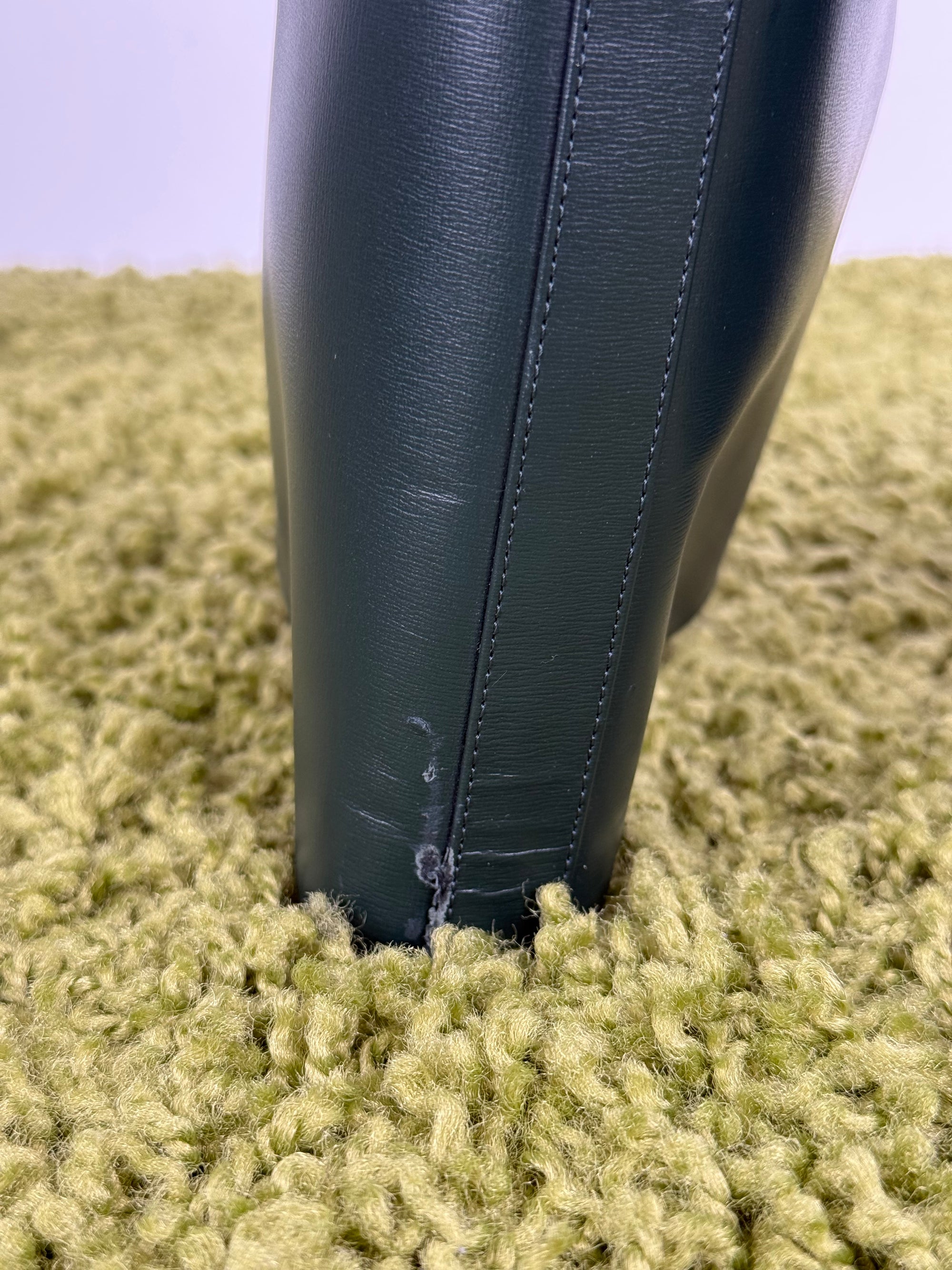 Stivali Shark Lock Verde Scuro Givenchy 39.5