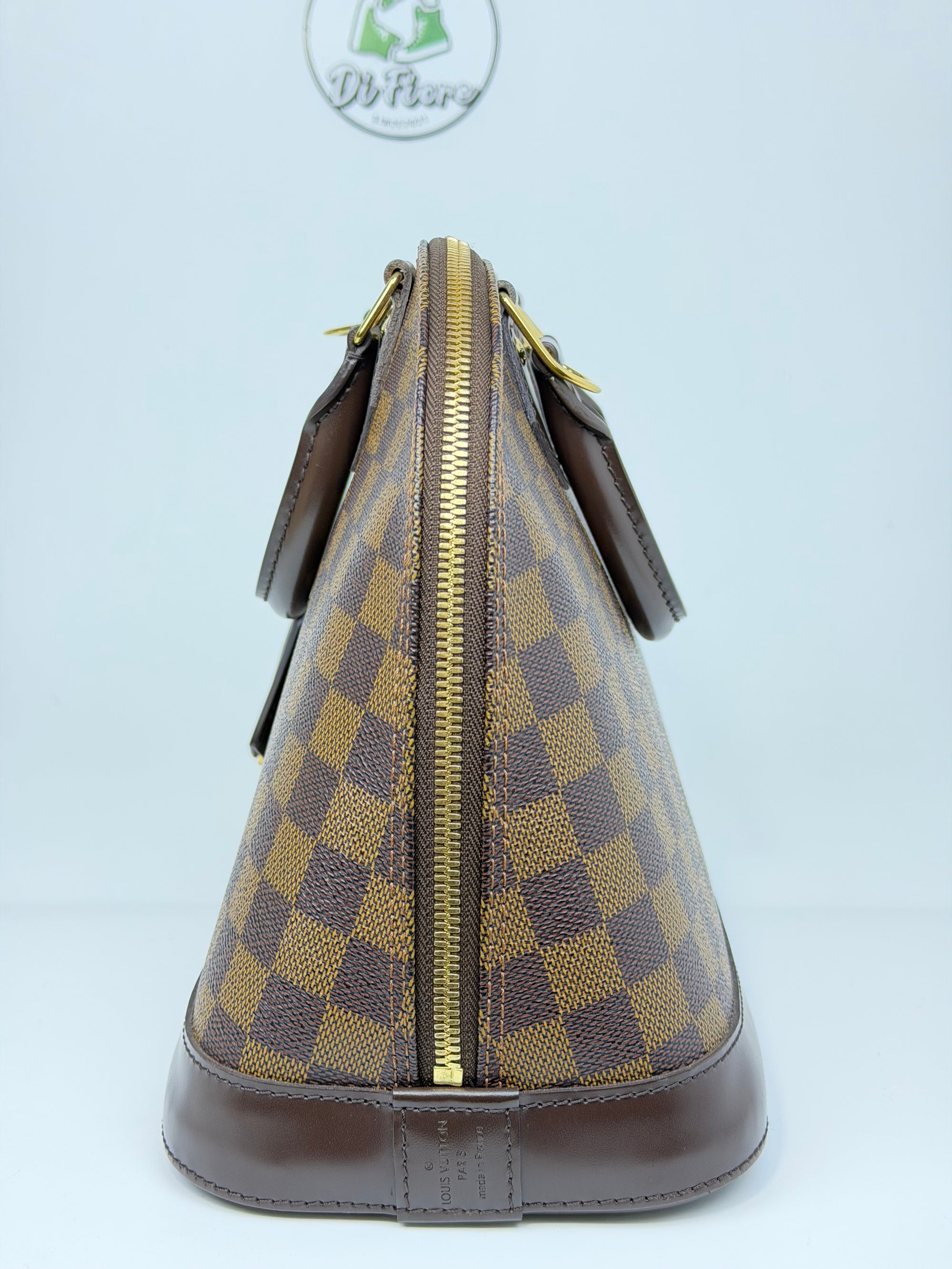 Borsa Louis Vuitton Alma PM marrone