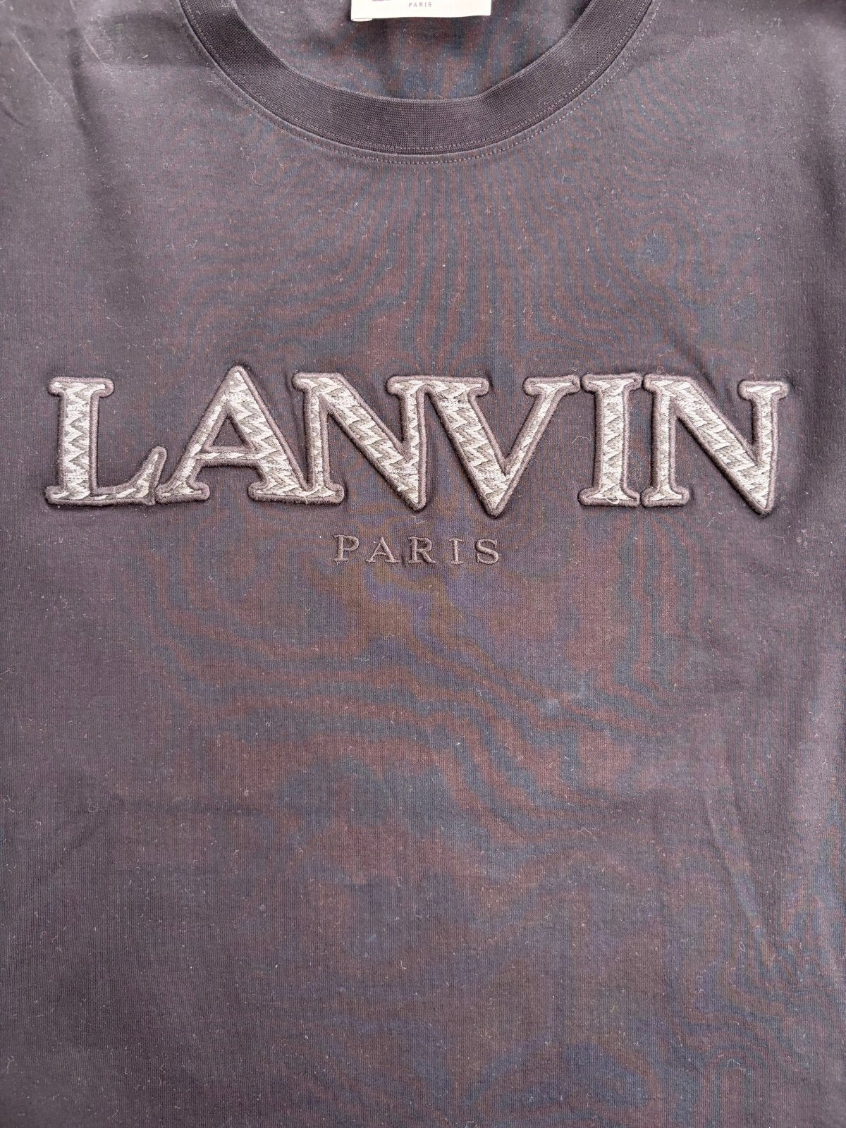 T-Shirt Lanvin Nero XL - Second Hand Di Fiore