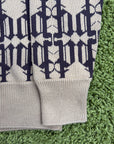 Maglione Palm Angels in jacquard Beige M