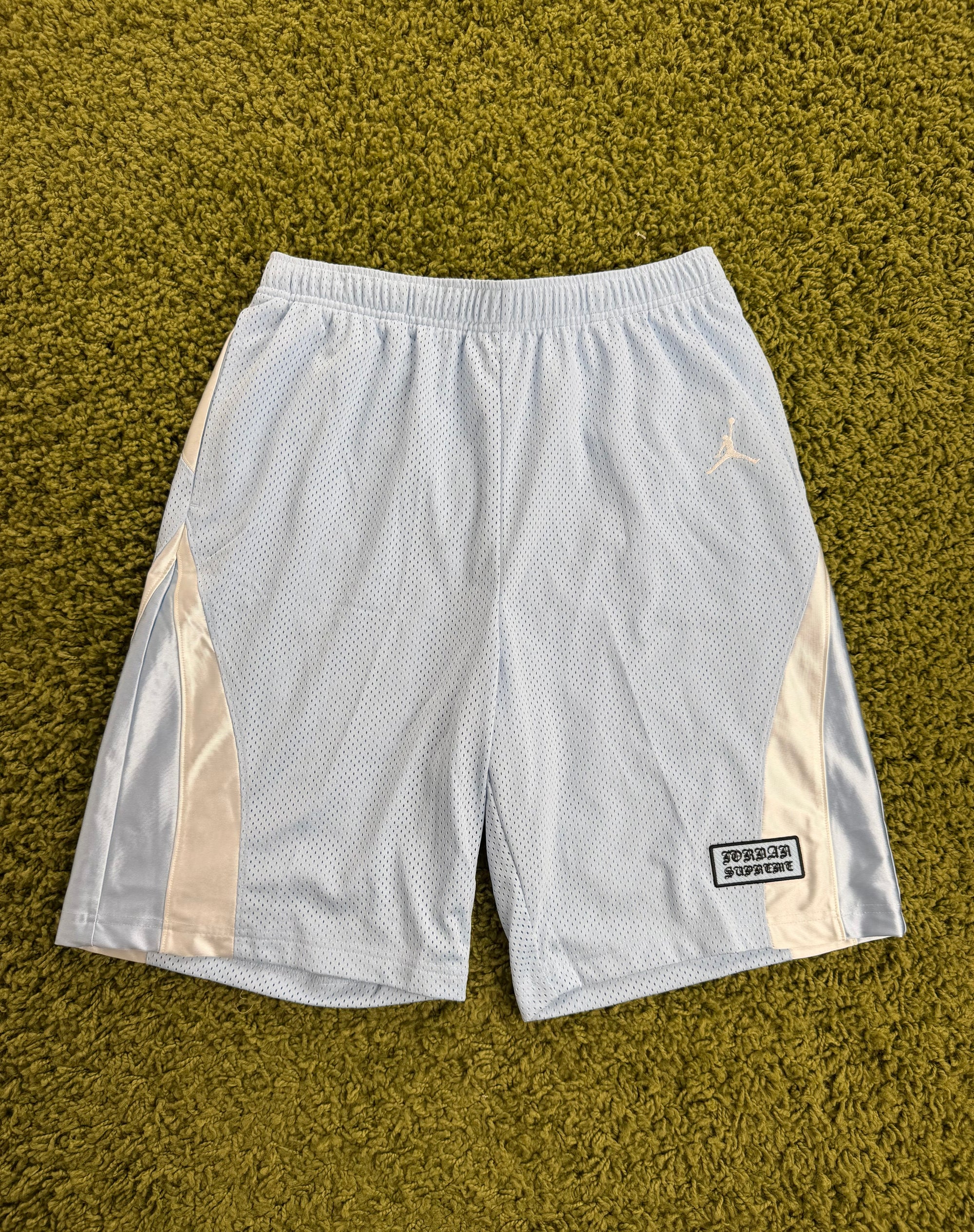 Completo Supreme X Jordan Azzurro Jersey M Pantaloncino M