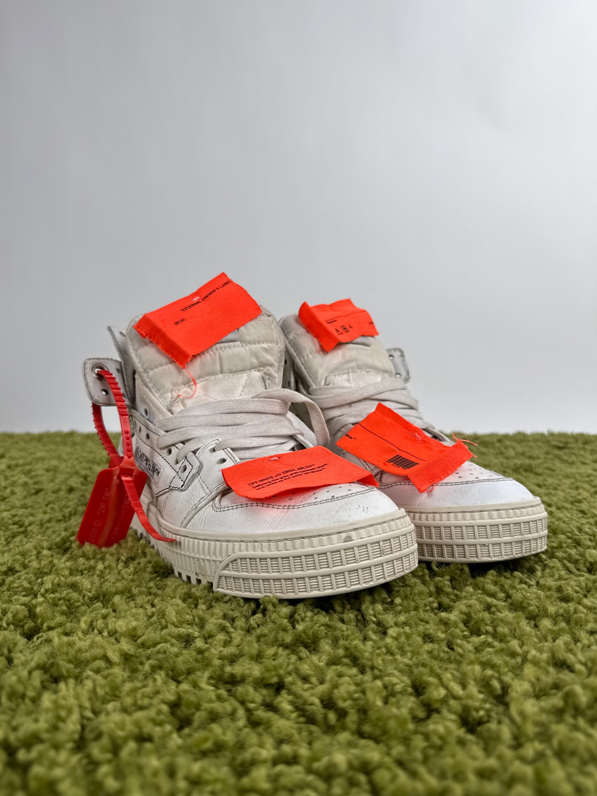 Off White High Sneaker Bianca 39