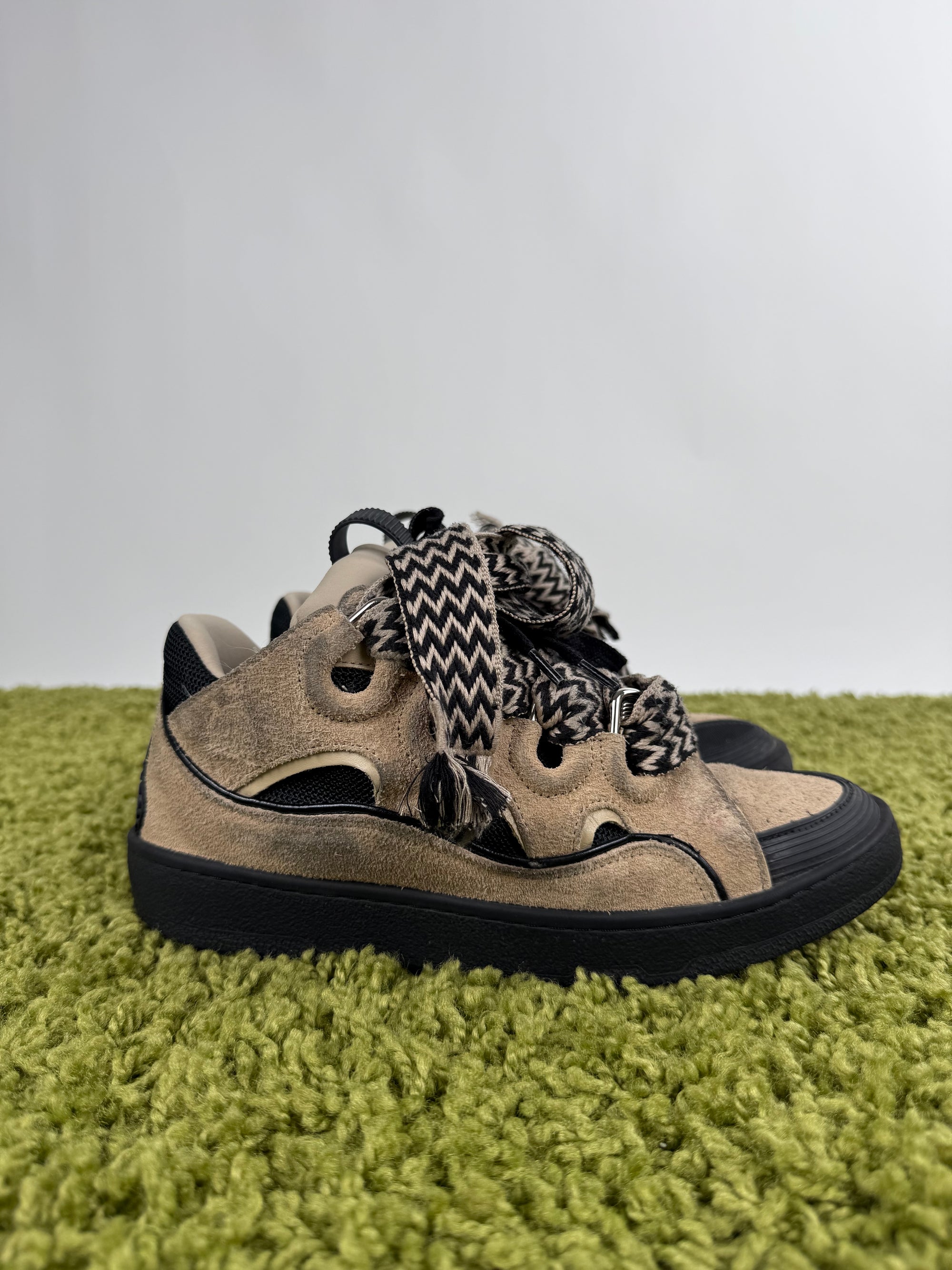 Lanvin Curb Sneaker Beige 40