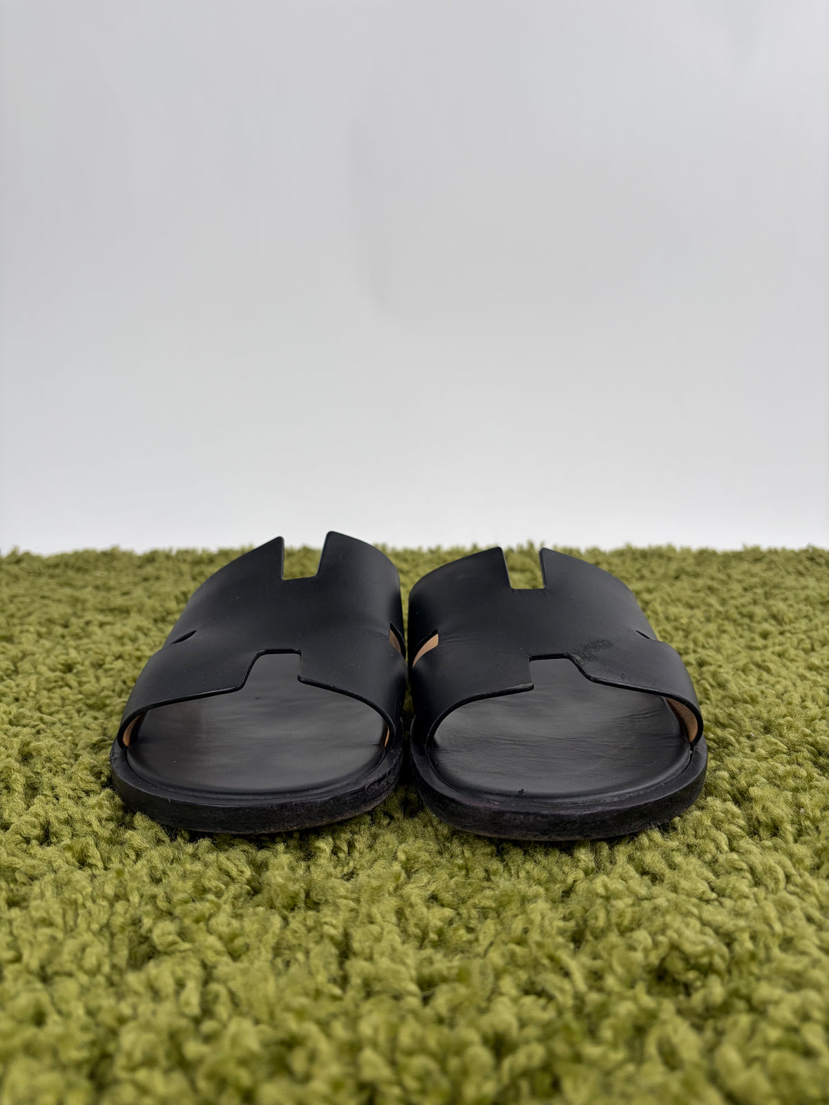 Ciabatta Hermès Nero 43