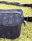 Borsello Dior monogram nero