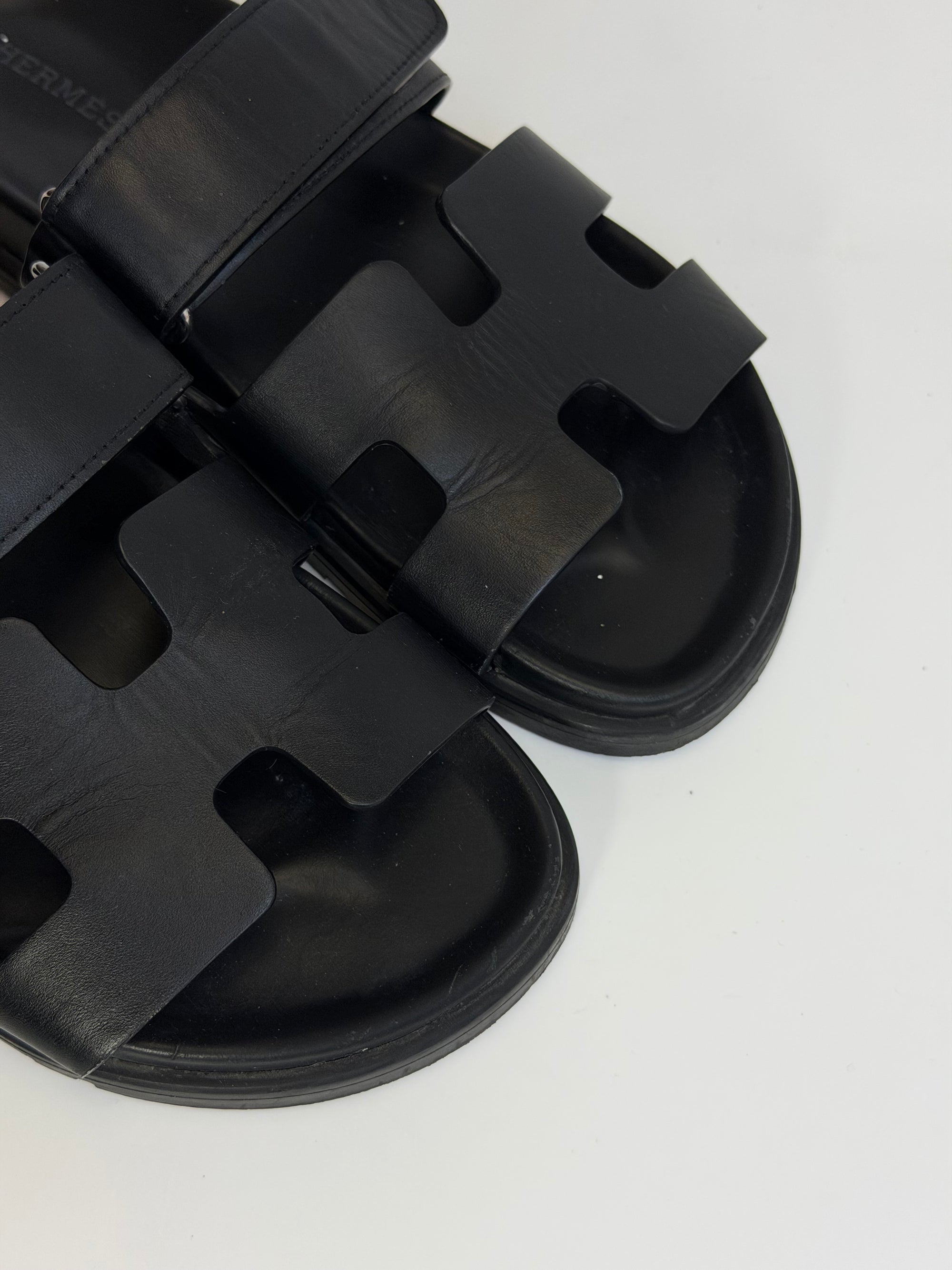 Sandalo Hermès Chypre Size 35.5 nero