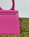 Borsa Jacquemus Le Chiquito Noeud Rosa