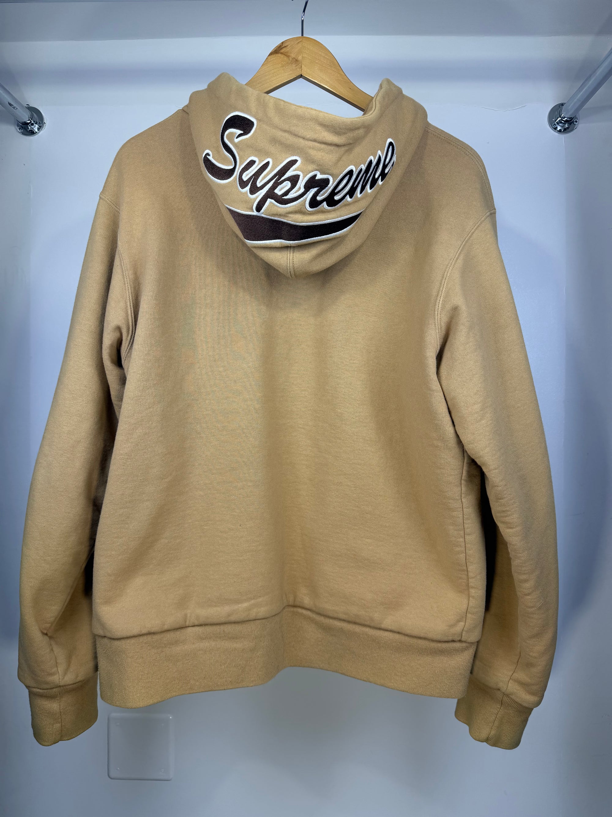 Felpa Supreme Size M marrone