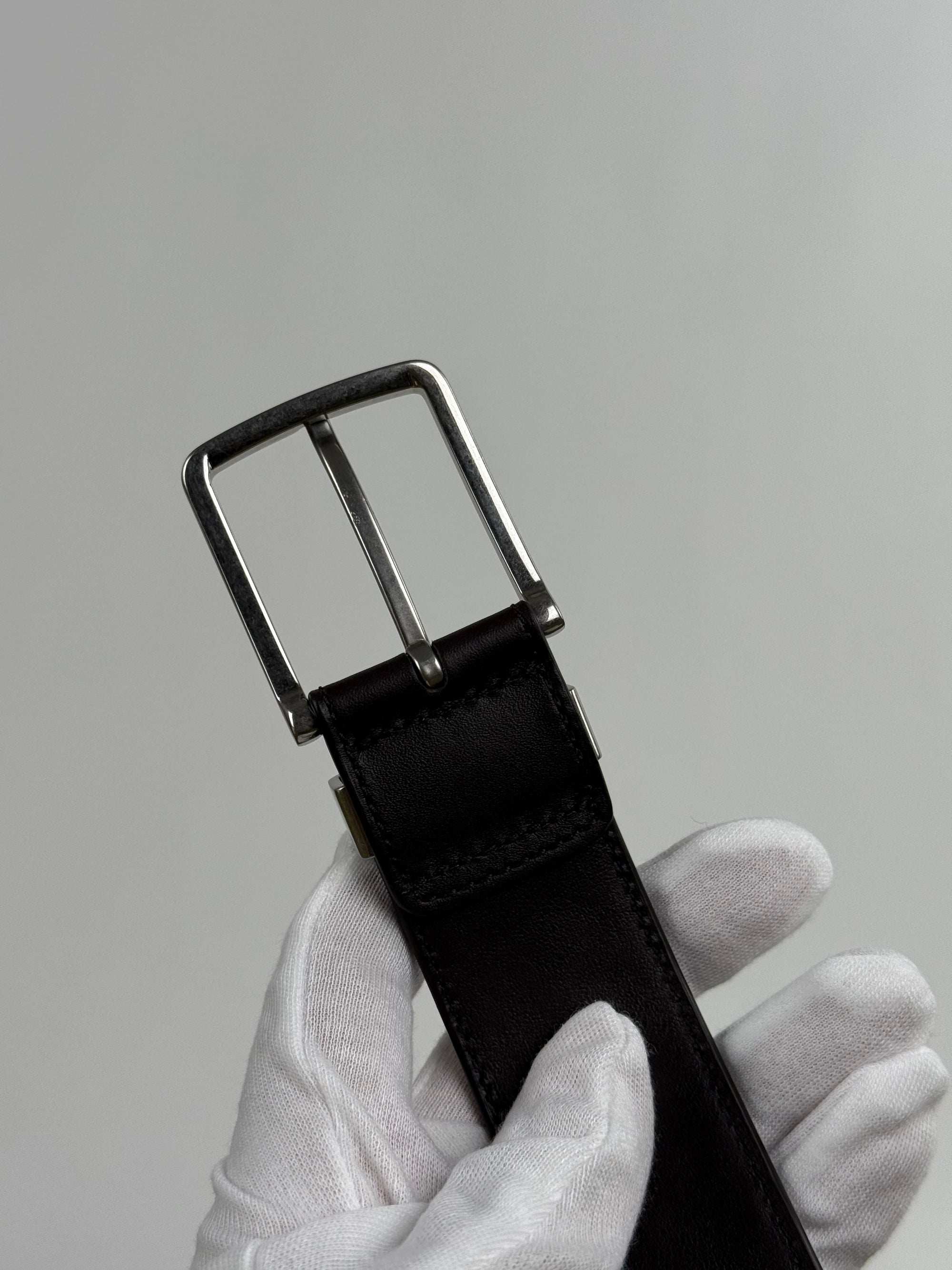 Cintura Intrecciata Bottega Veneta Nera 95cm