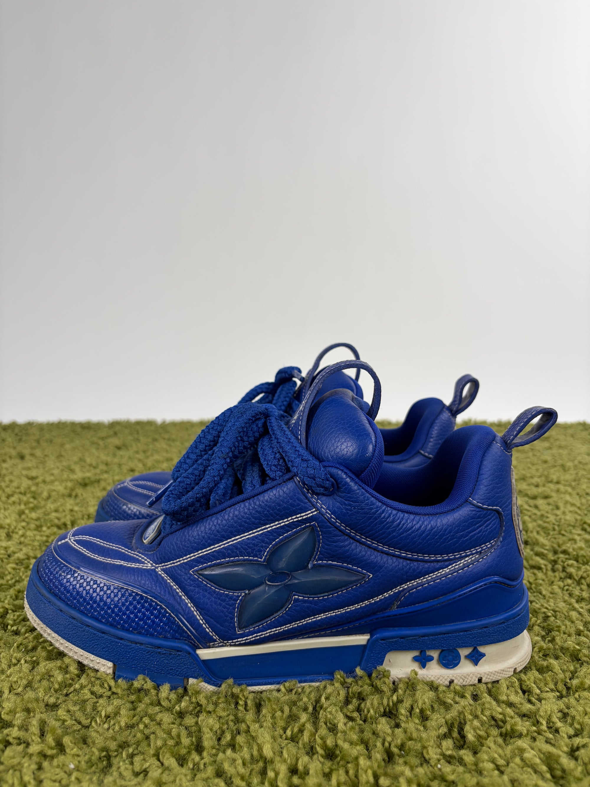 Louis vuitton skate Size 7.5=41.5 calza 42.5 blu