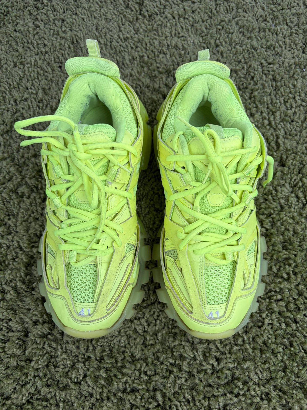 Balenciaga Track Giallo 41 - Second Hand Di Fiore