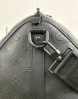 Borsone keepall Louis Vuitton Bandoulière 50 Nera