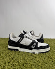Louis Vuitton Trainer in denim Nere 6